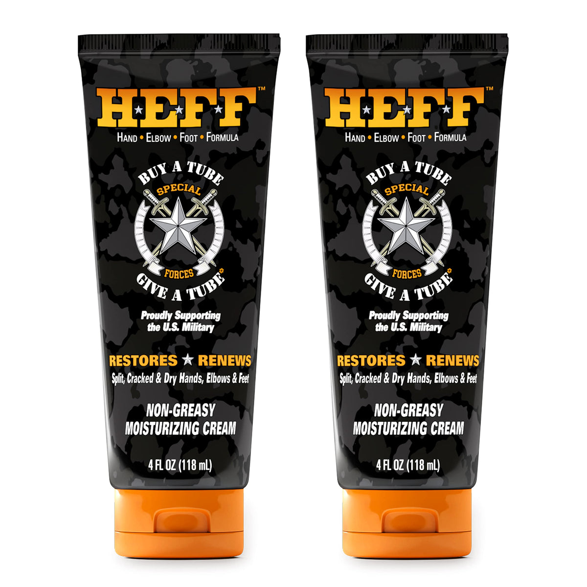 HEFF crème hydratante pour mains, coudes et pieds, soulage les peaux sèches.