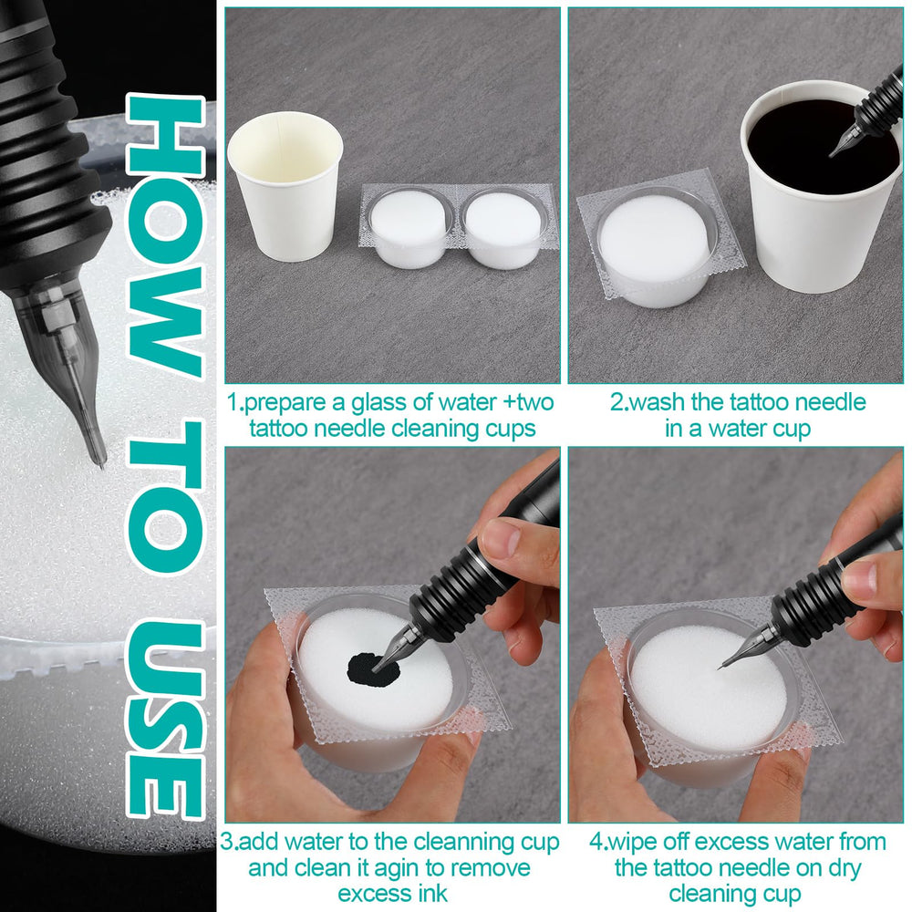 Heigble rinse cup compact size fits busy studio spaces.