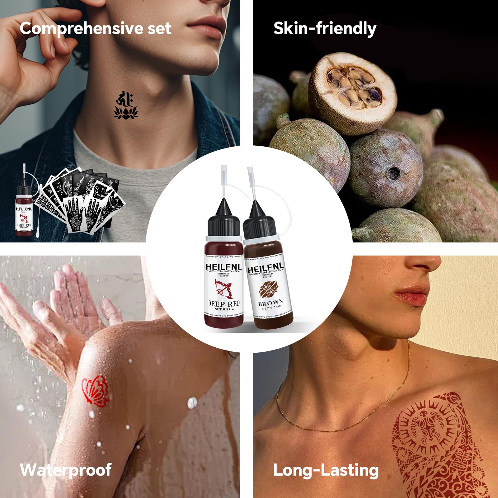 HEILFNL process image illustrating simple tattoo creation