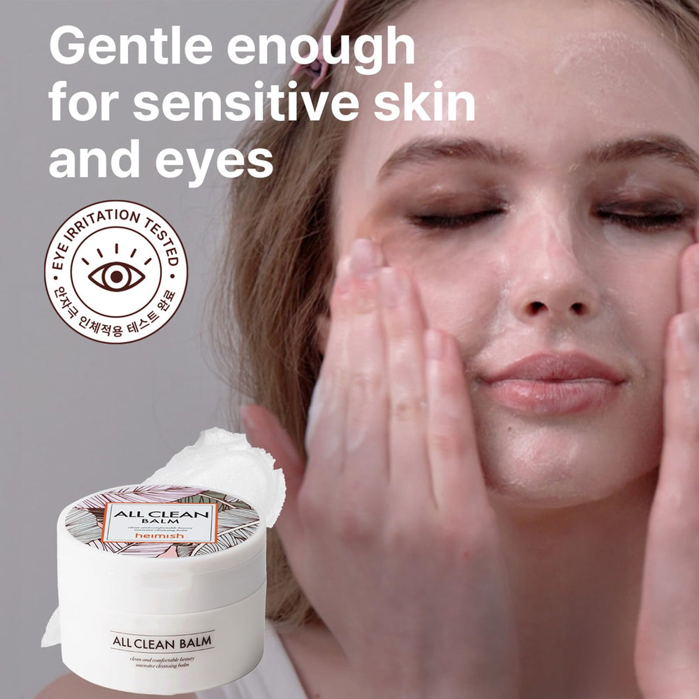 HEIMISH All Clean Balm – Démaquillage yeux et lèvres en douceur.
