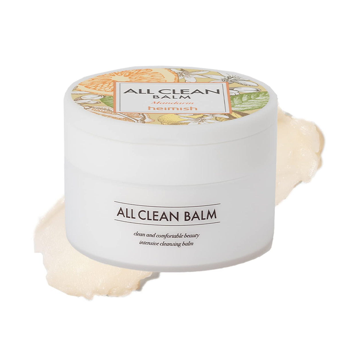 HEIMISH All Clean Balm Mandarin - bouteille visible, démaquillage efficace en un seul geste.