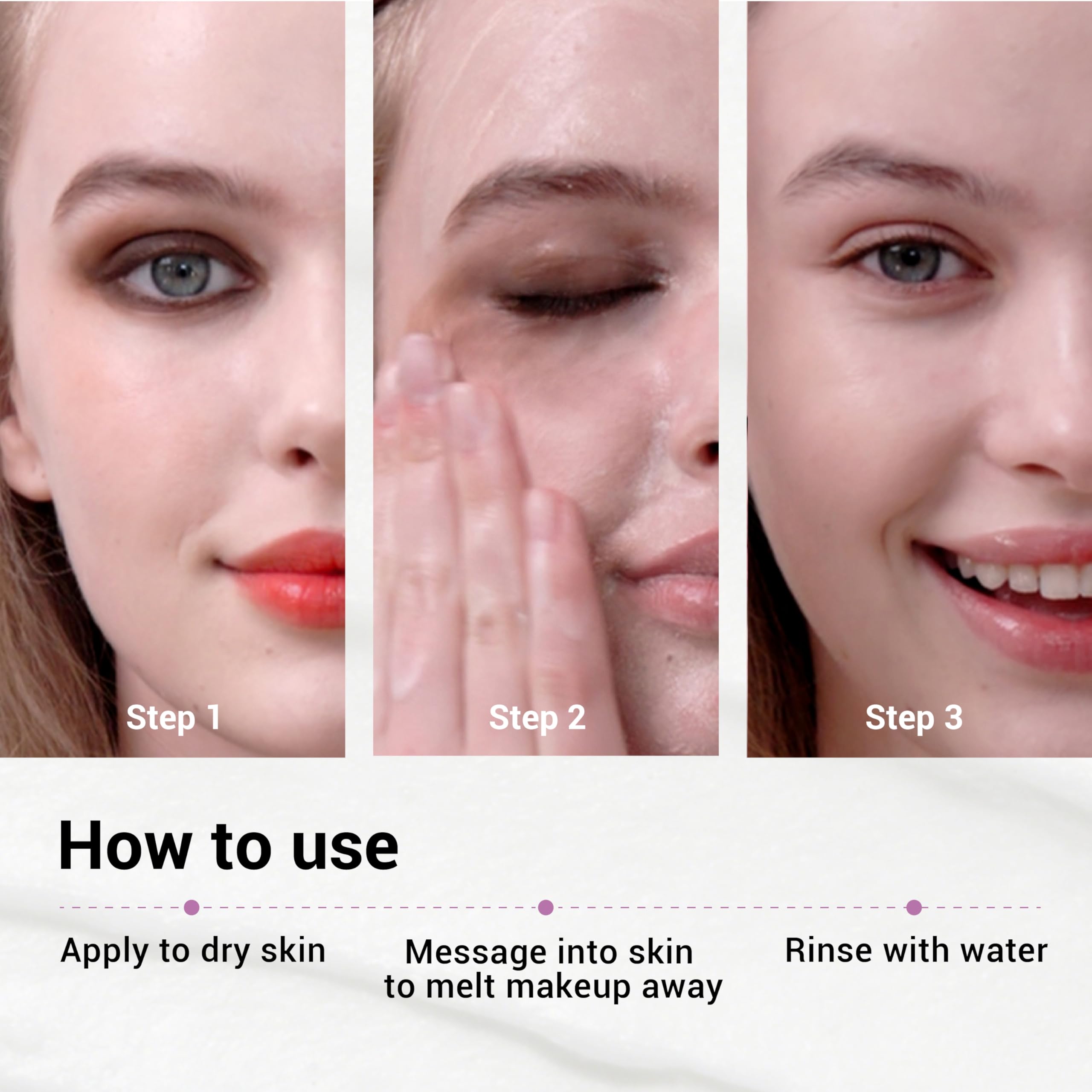Formule douce sans irritation pour les yeux sensibles.