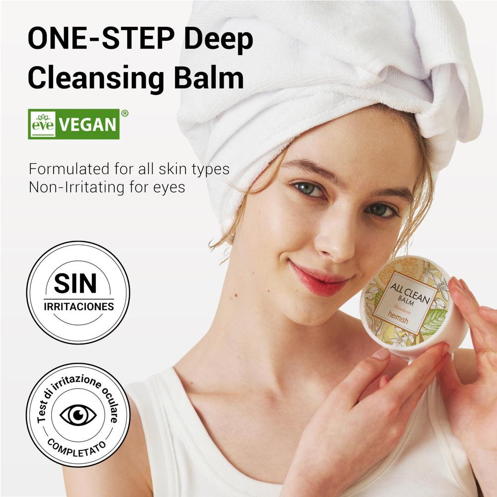 HEIMISH All Clean Balm Mandarin - option vegan et cruelty-free, nettoyage éthique.