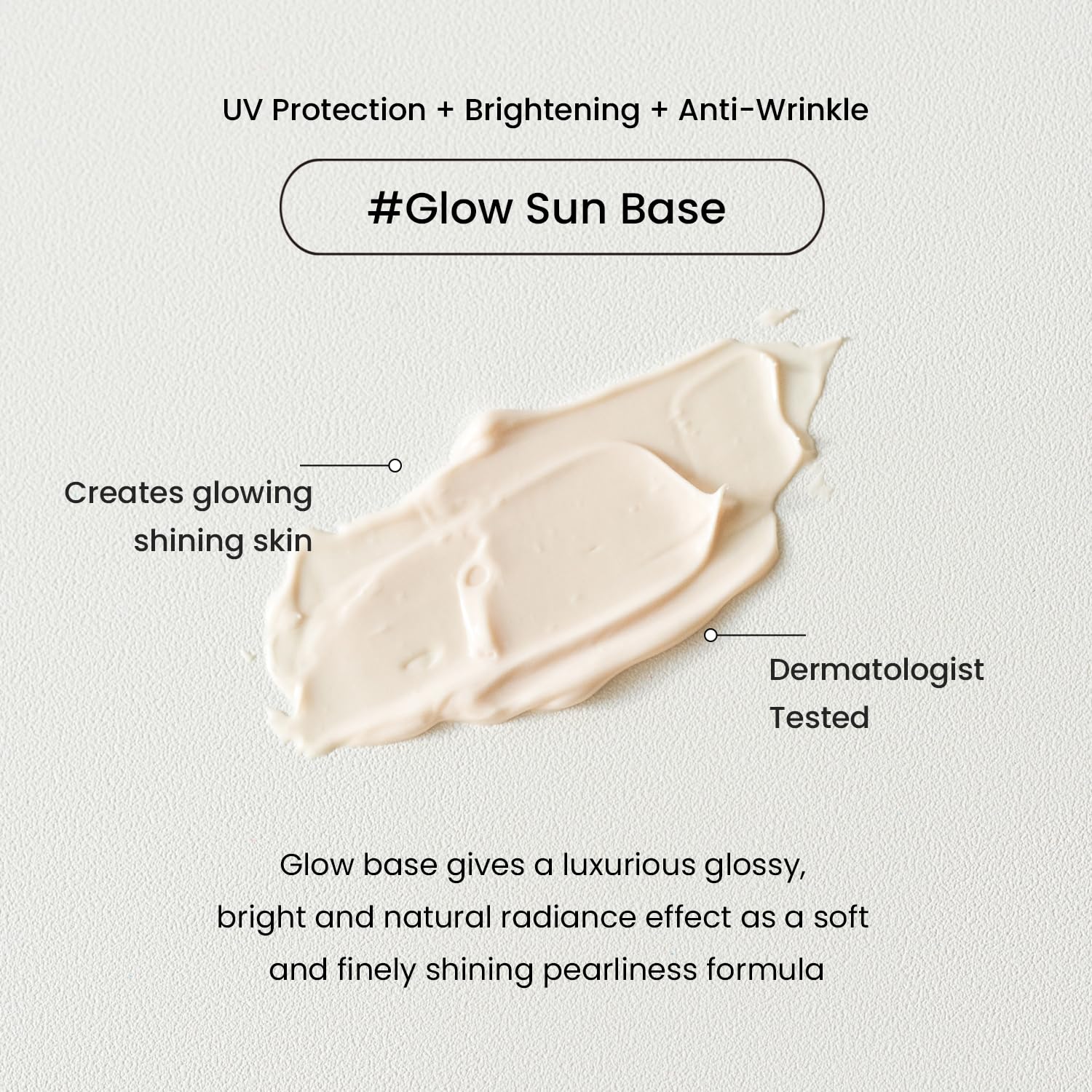 HEIMISH Artless Glow Base – formule hydratante légère