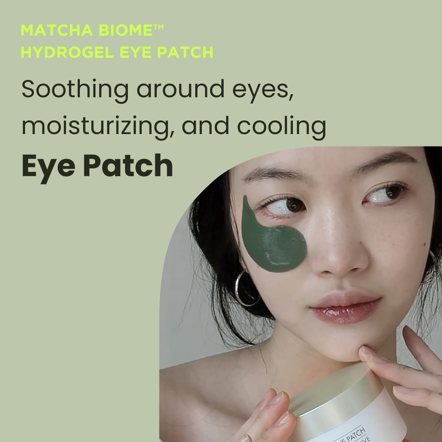 Patch yeux HEIMISH: effet rafraîchissant instantané et hydratation durable.