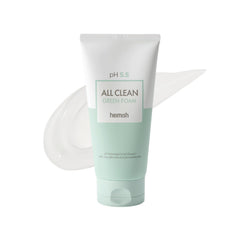 HEIMISH Nettoyant Moussant Vert: nettoyage doux respectant la barrière cutanée.