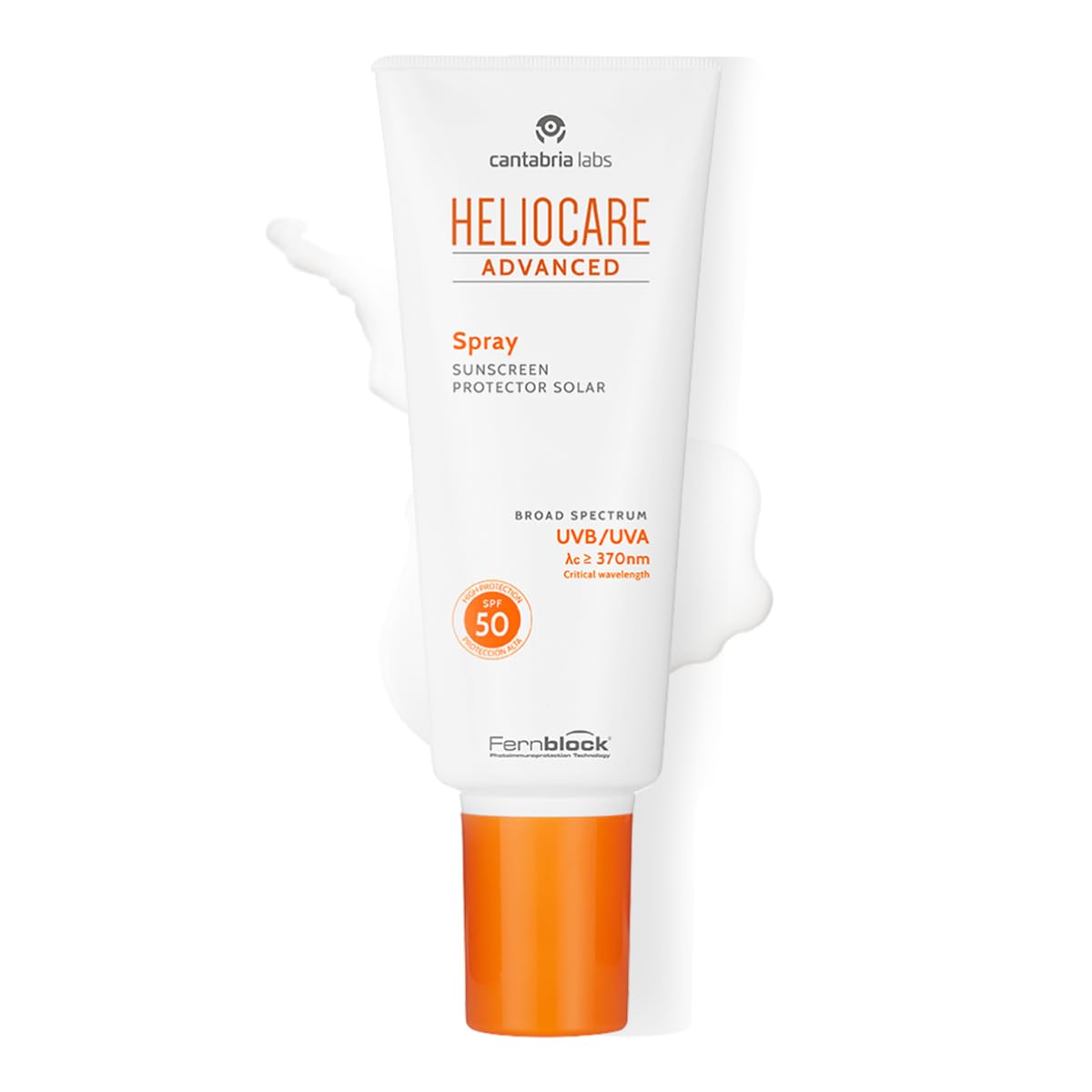 Heliocare Avance spray-corps 200ml, application rapide et pratique.