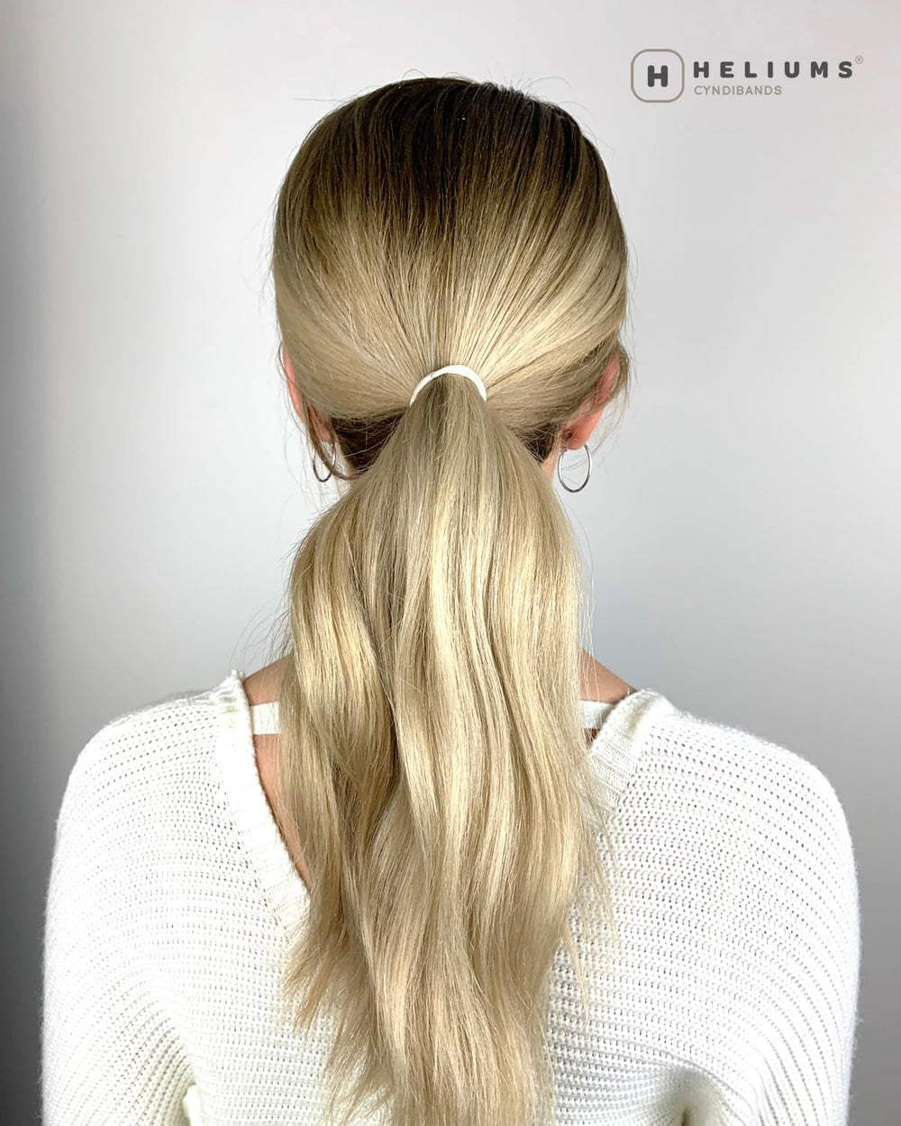 Heliums elastiques cheveux fins 2mm ombre doree routine quotidienne: couleur naturelle se fond parfaitement.