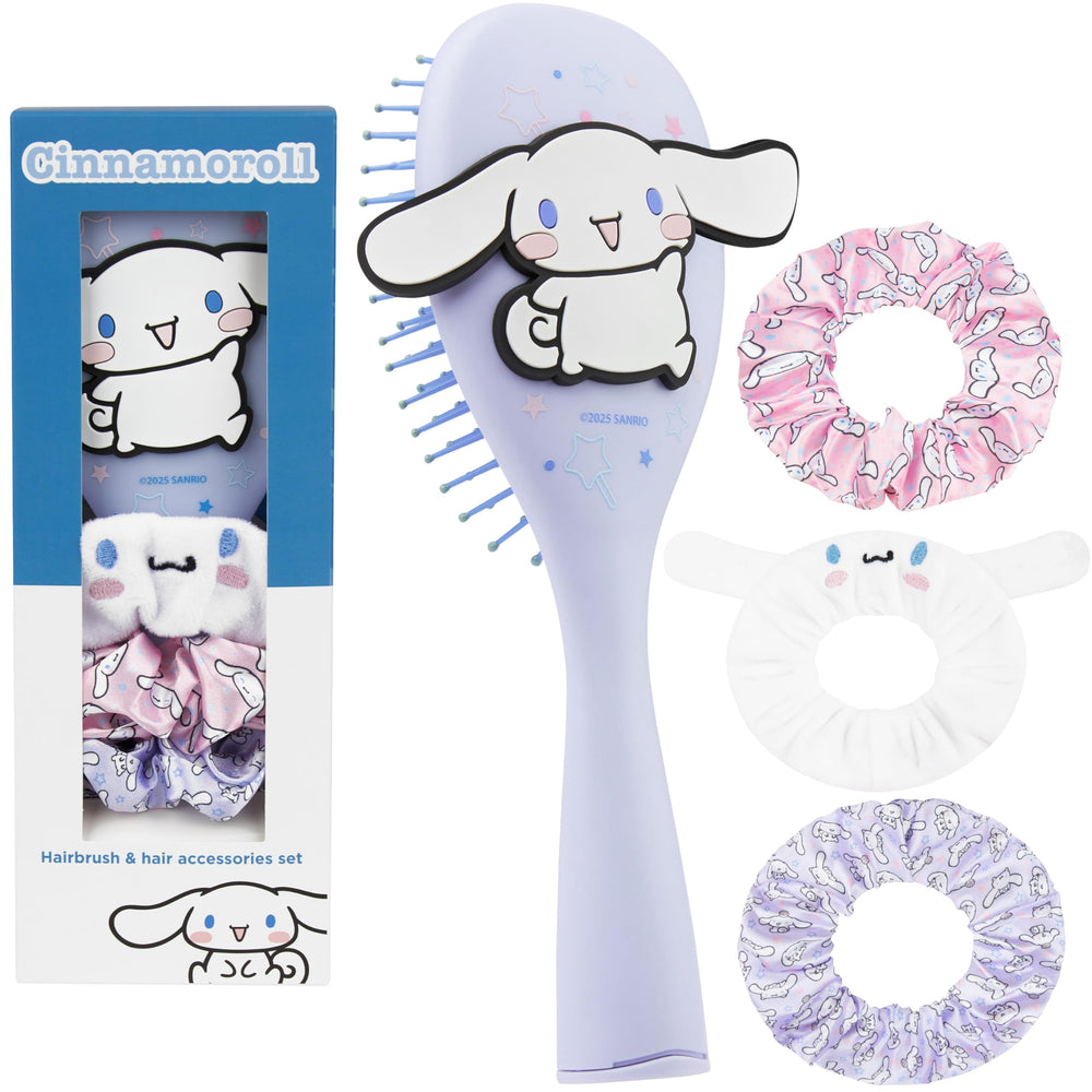 Brosse détanglante Hello Kitty pour tous types de cheveux, douceur et efficacité.