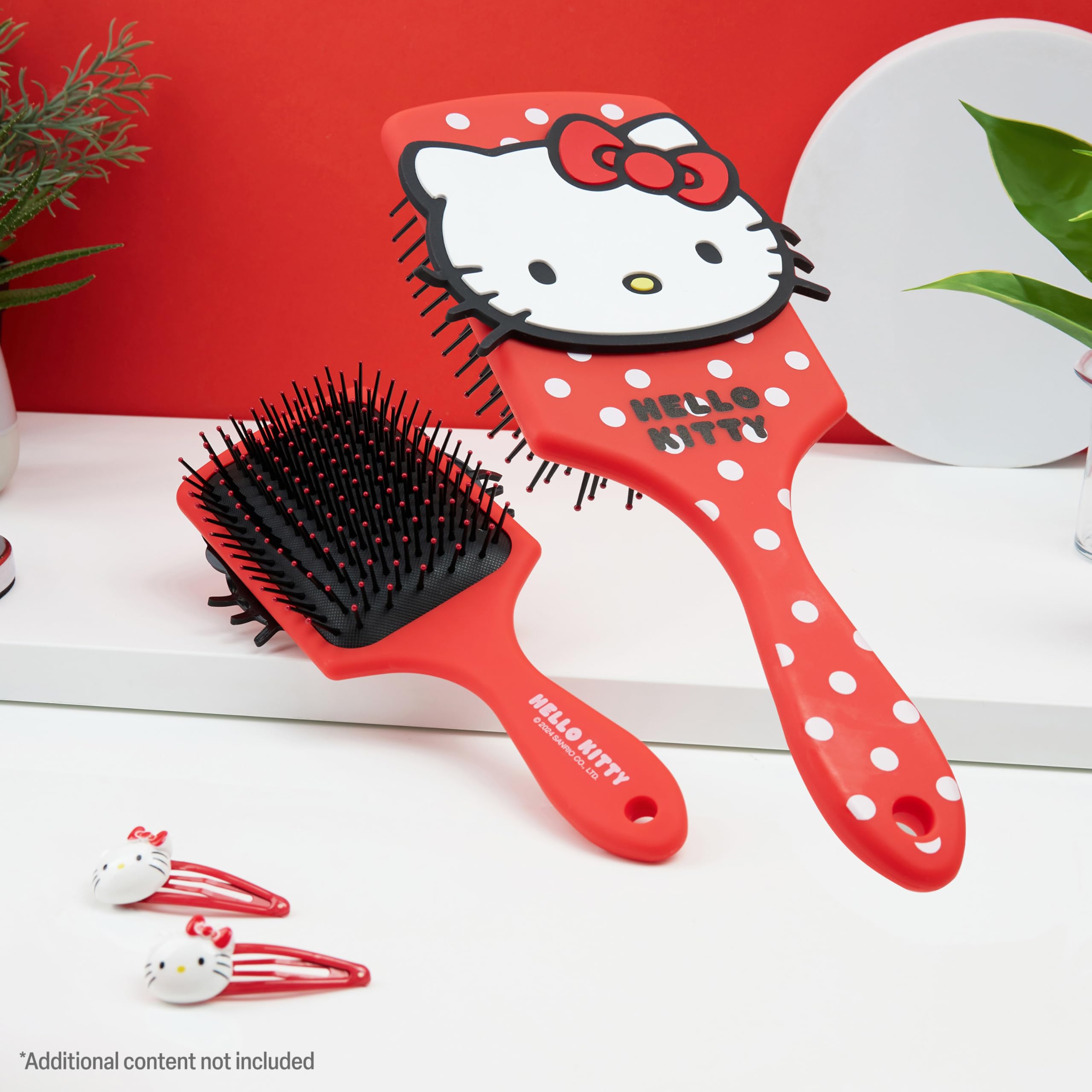 Hello Kitty miroir compact : format poche léger idéal pour les retouches.