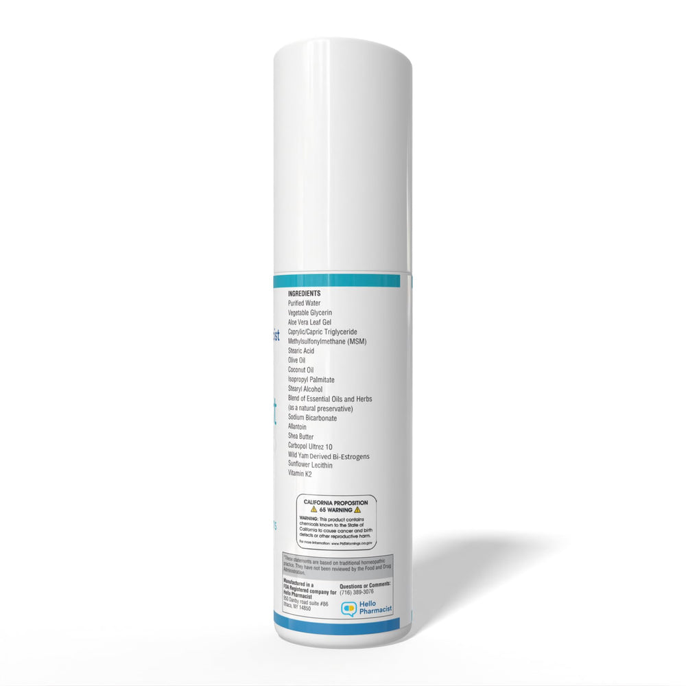 HelloPharmacist BiEST 5 avec hyaluronique, hydratation profonde pour peau souple.