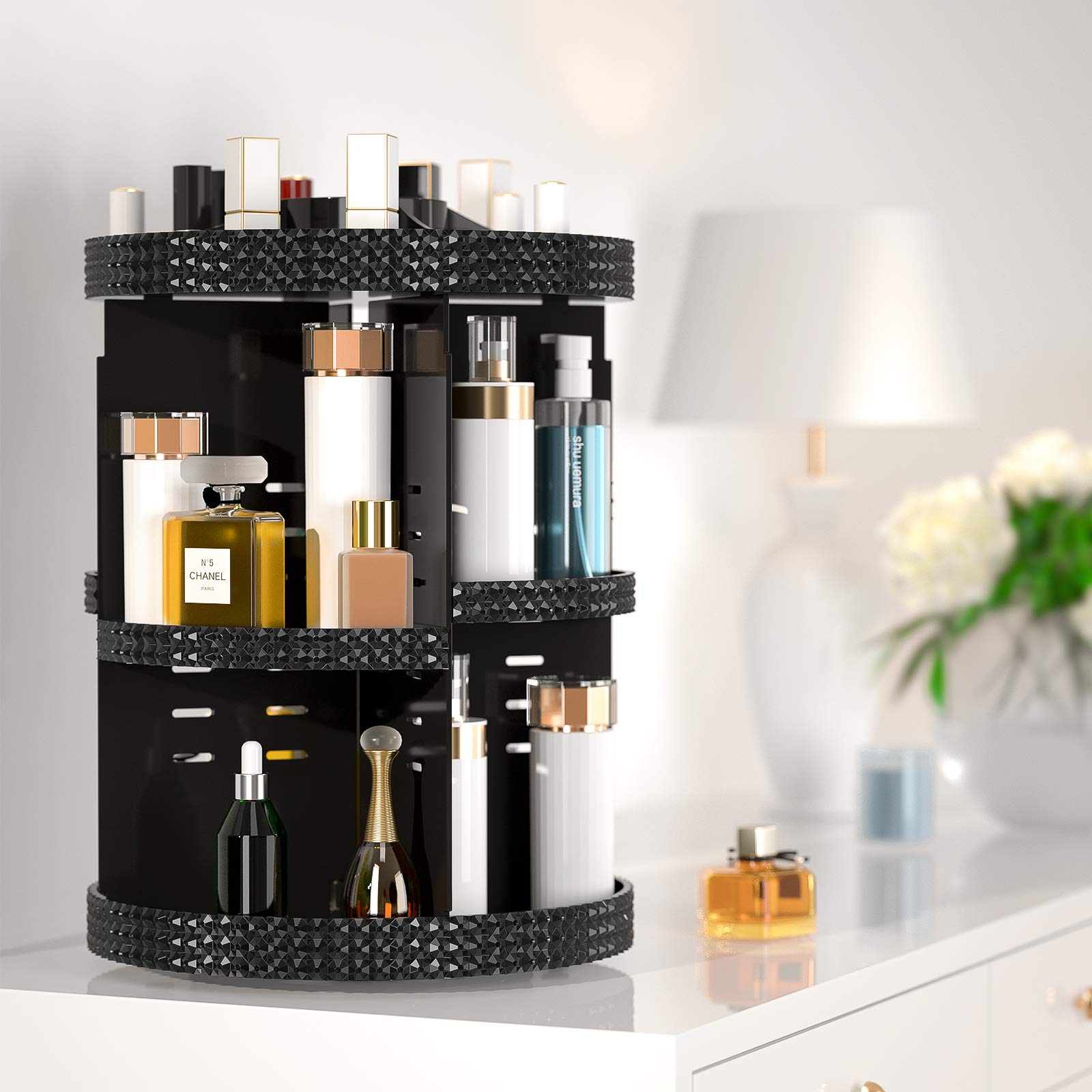 HEMTROY Organisation beauté tout-en-un, simplifie le rangement et l'espace.