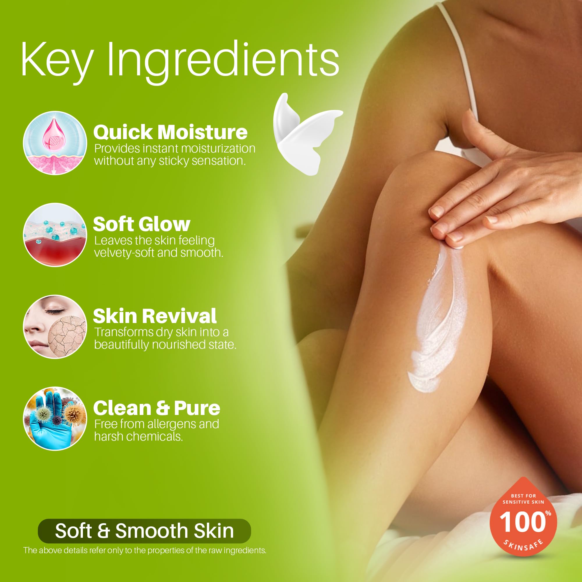 Lotion Hemp Heaven Peche Jasmin Texture-Peau : fini lisse et nourrissant.