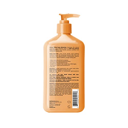 Application douce du soin Hempz Citrus Blossom sur la peau