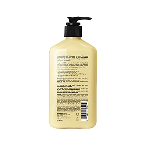Hempz Crème Corps texture légère—application rapide sans film gras.