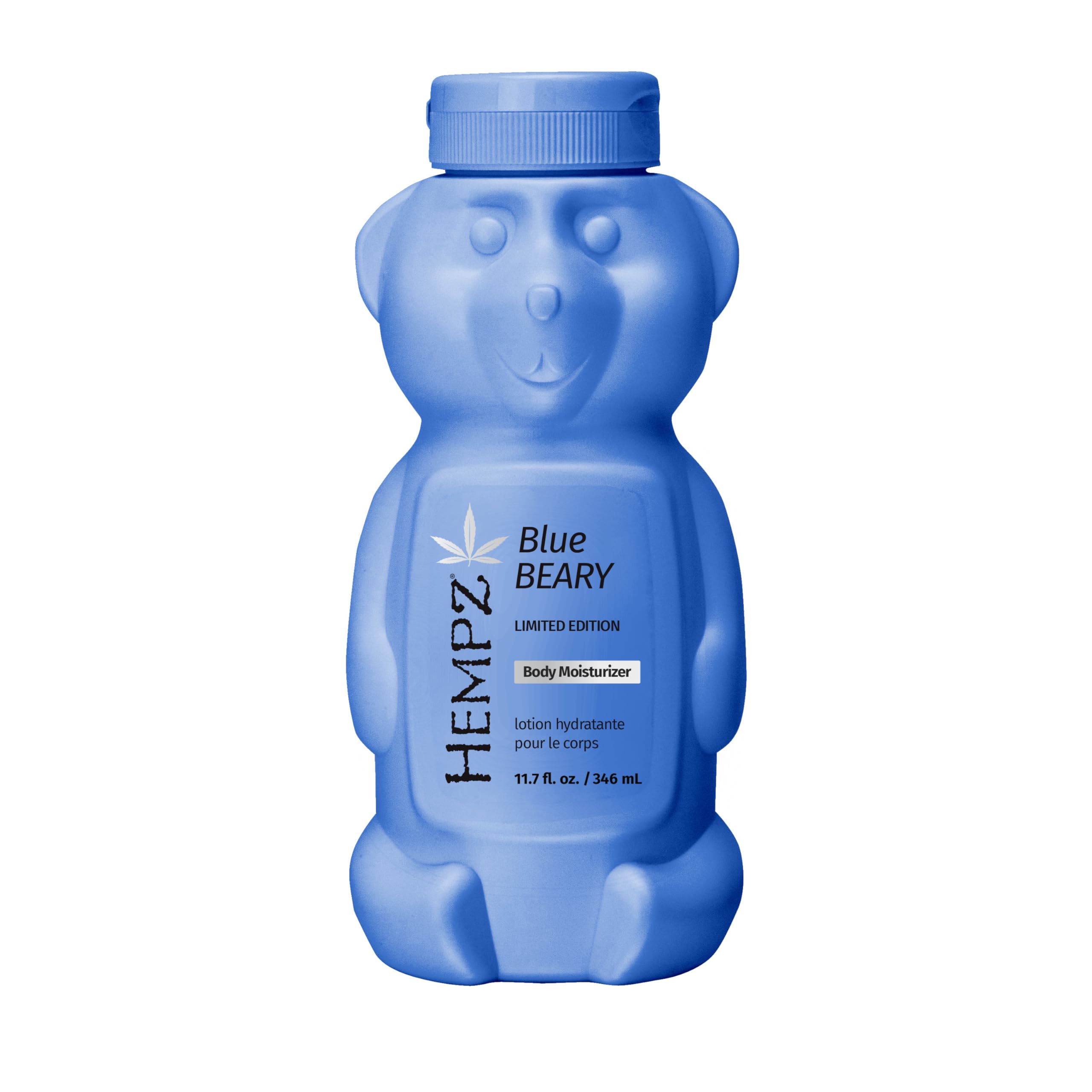 Hempz Bluebeary – emballage ours bleu, idée cadeau féminine et gourmande
