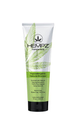 HEMPZ Hypoallergenic Natural Bronzer bottle offers an even sun-kissed glow.