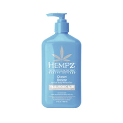 Hempz Lotion Corps Brise Océane : hydratation durable et parfum frais.