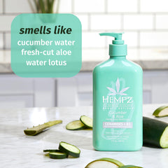 Céramides et B3 pour soutenir la barrière cutanée avec Hempz.