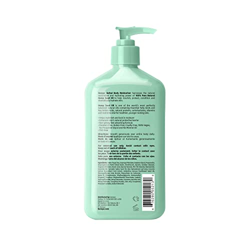 Texture crème légère Hempz pour une hydratation rapide au quotidien.