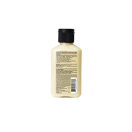 Texture crème Hempz: application douce et nourrissante sur la peau.