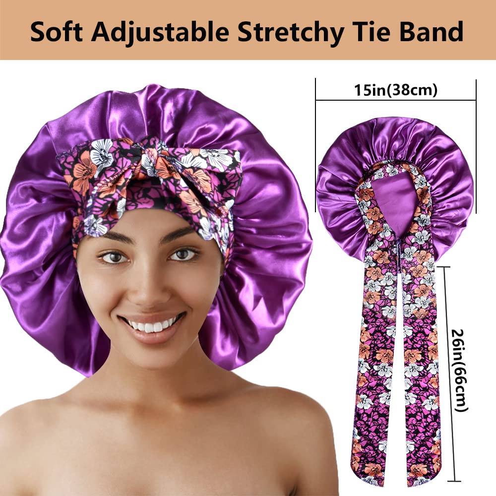 Bonnet satin Heniho diametre 38 cm adapté à toutes les coiffures.