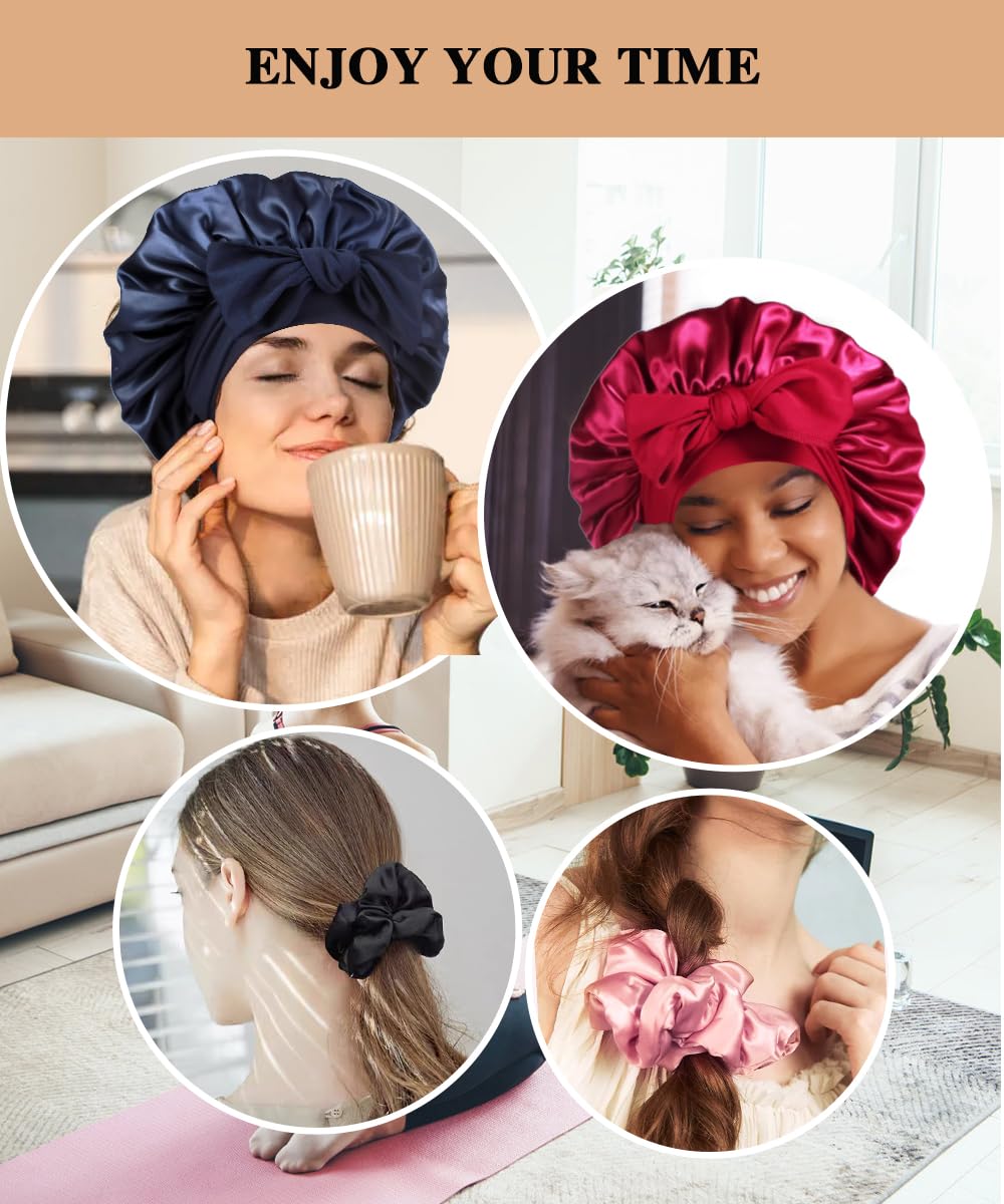 Lavage à la main recommandé pour bonnet satin Heniho.