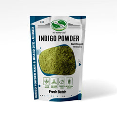 The Henna Guys Indigo Poudre-cheveux-et-barbe pour couleur naturelle et durable.