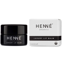 Texture crème luxueuse du baume Henné Organics prête à hydrater.