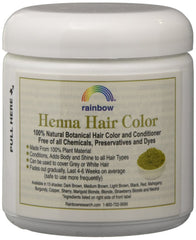 Henné Rainbow persan brun foncé, emballage: instructions claires et aspect élégant.