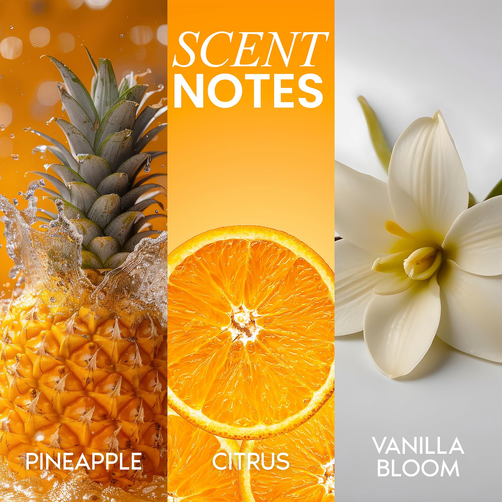 Her Fantasy Box Huile corporelle Crème Ananas, idéale après la douche.