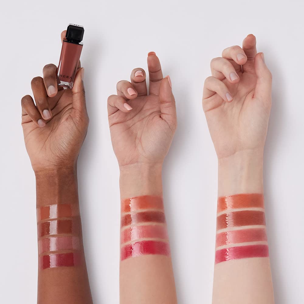 HERA Vernis à lèvres Nude Sensuel – Applicateur lisse, application précise et rapide.