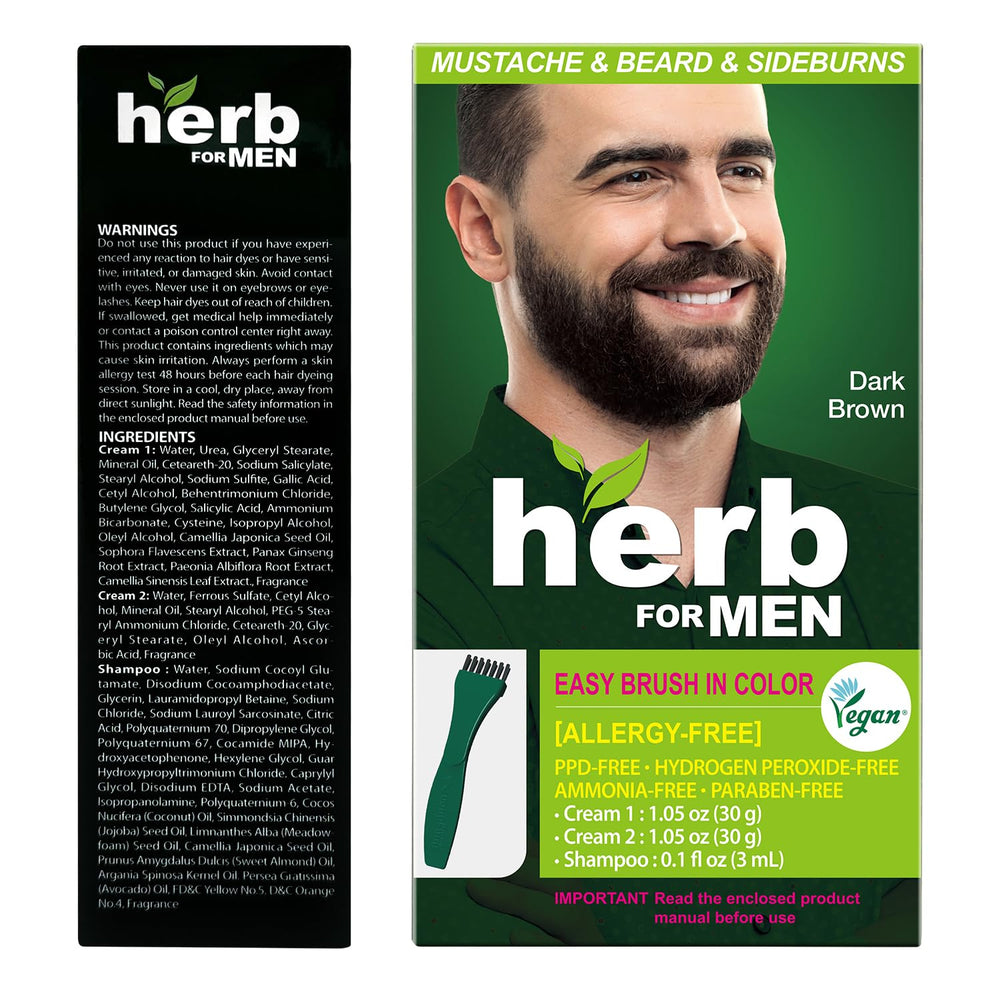 Herb Speedy Coloration lot 3 – pratique moustache et barbe