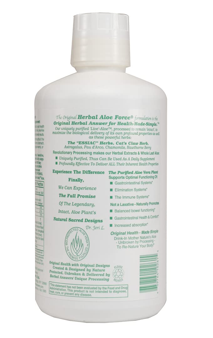 Goutte-doseur pour dosage précis et pratique avec Aloe Force