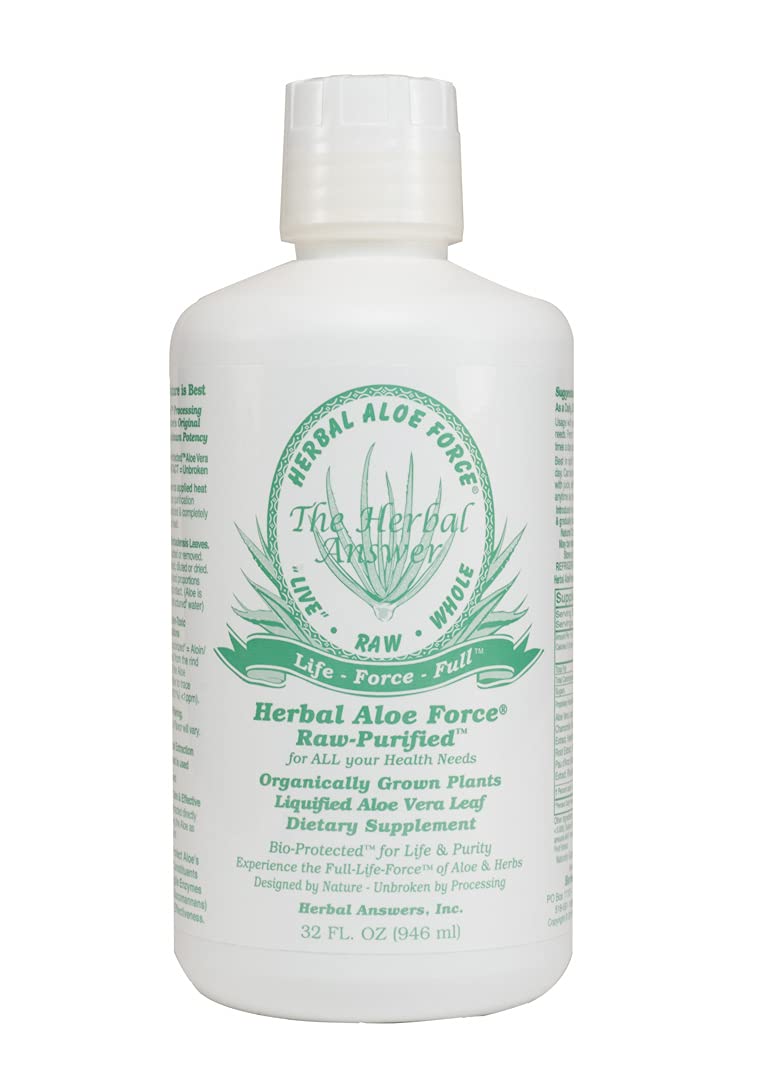 Melange griffes du chat dans Aloe Force, mélange d'herbes naturelles