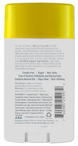 Herbal Clear Naturally, meilleur vendeur depuis 1999, choix universel.