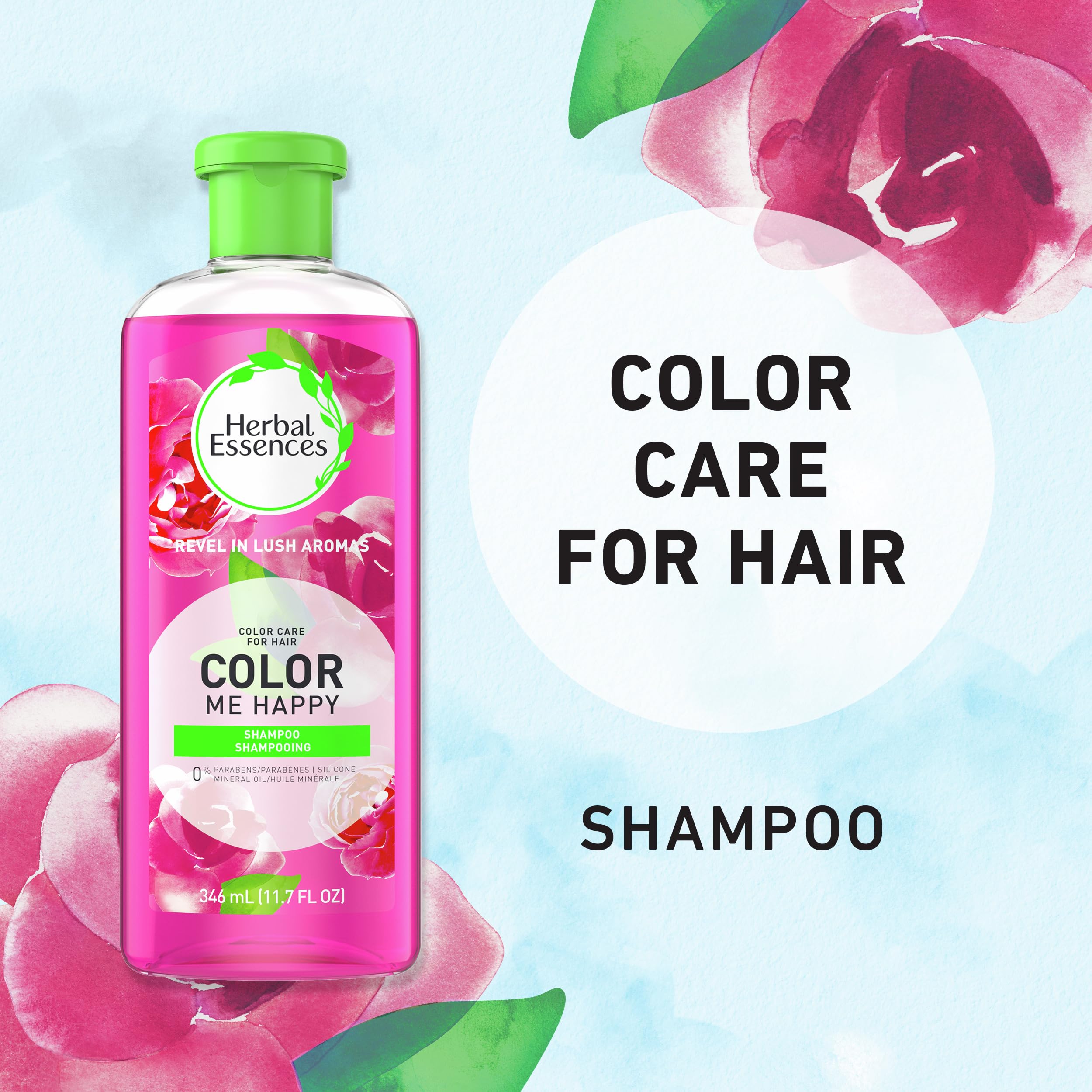 Herbal Essences Color Me Happy – mousse onctueuse pour shampoing des cheveux colorés