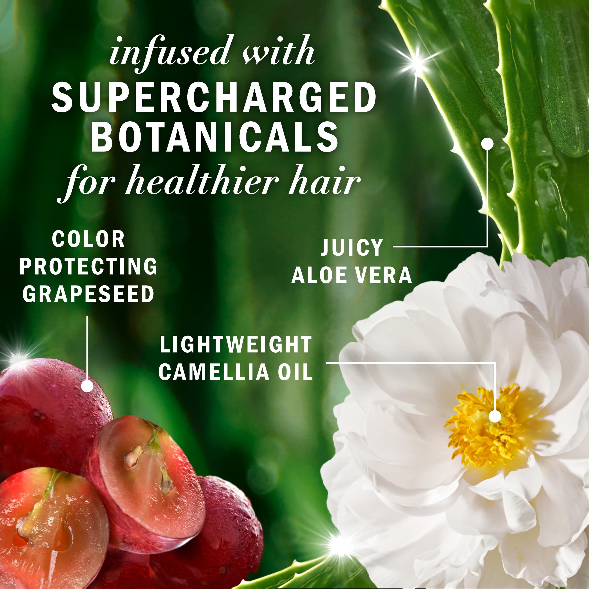 Herbal Essences Graines de raisin: protection couleur et soin UV.