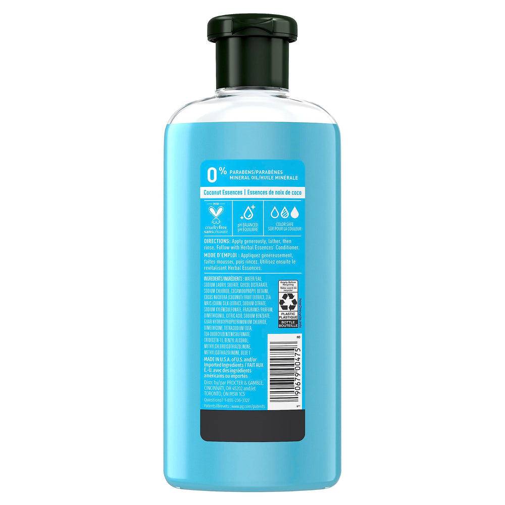 Texture crème Herbal Essences Hello Hydration pour cheveux soyeux.