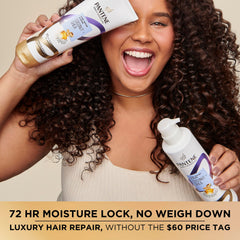 Herbal Essences Miracles Curl – parfum chaleureux qui accompagne la routine capillaire.