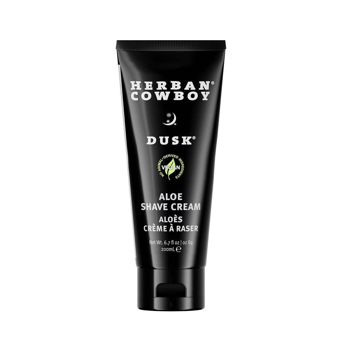 Herban Cowboy crème de rasage premium avec huile d’olive pour un rasage net et doux.