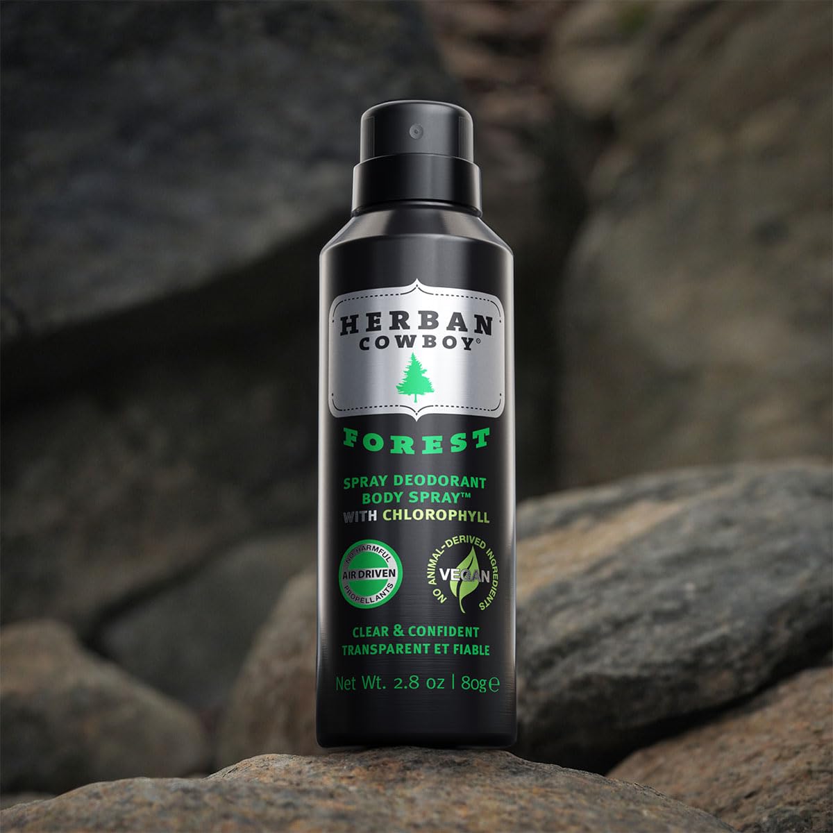 Herban Cowboy extrait persil-romarin-sauge pour une odeur naturelle.