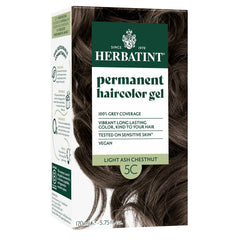 Herbatint bouteille couleur 5C châtain gris clair pour application précise