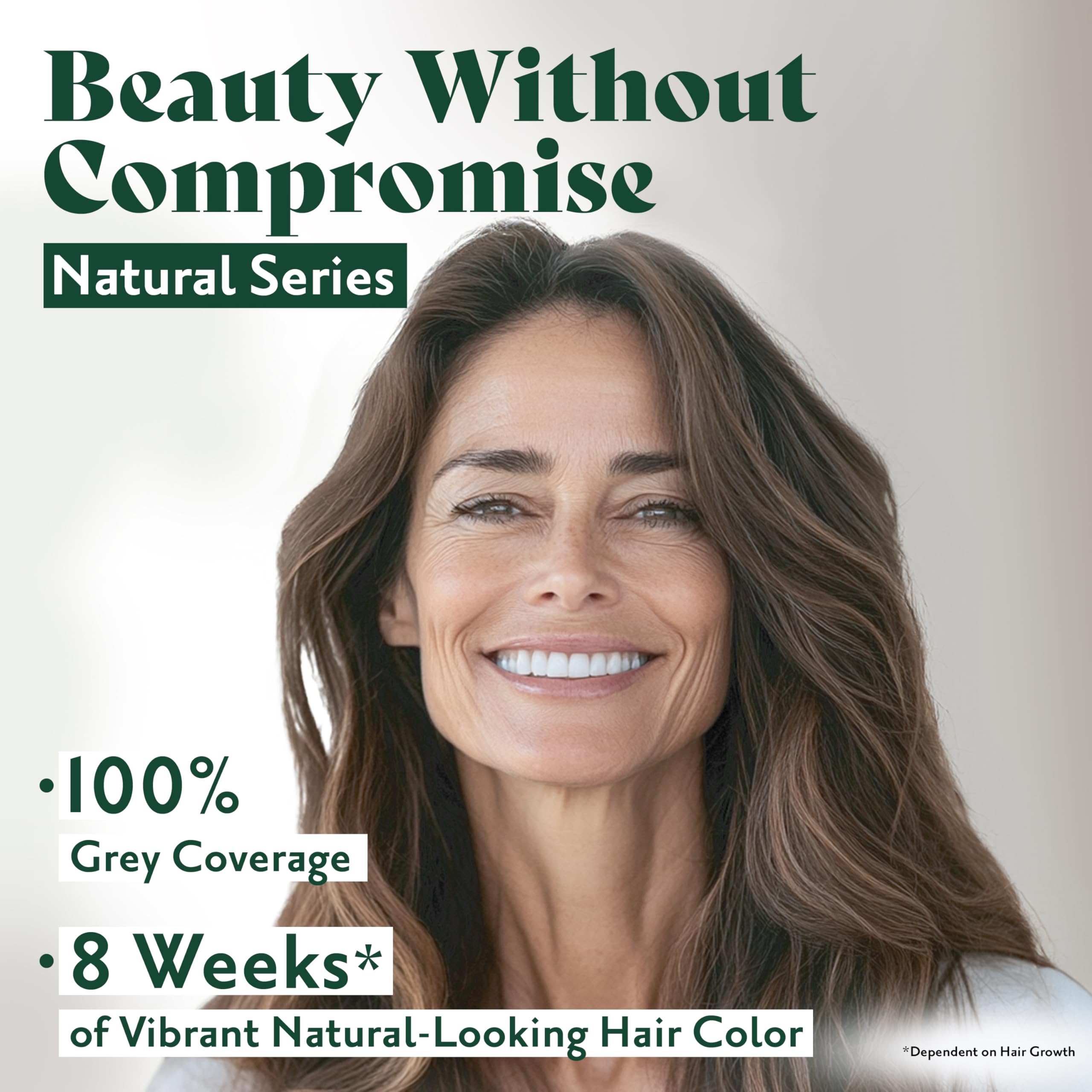 Couvrir les gris résistants avec une couleur naturelle chez Herbatint.