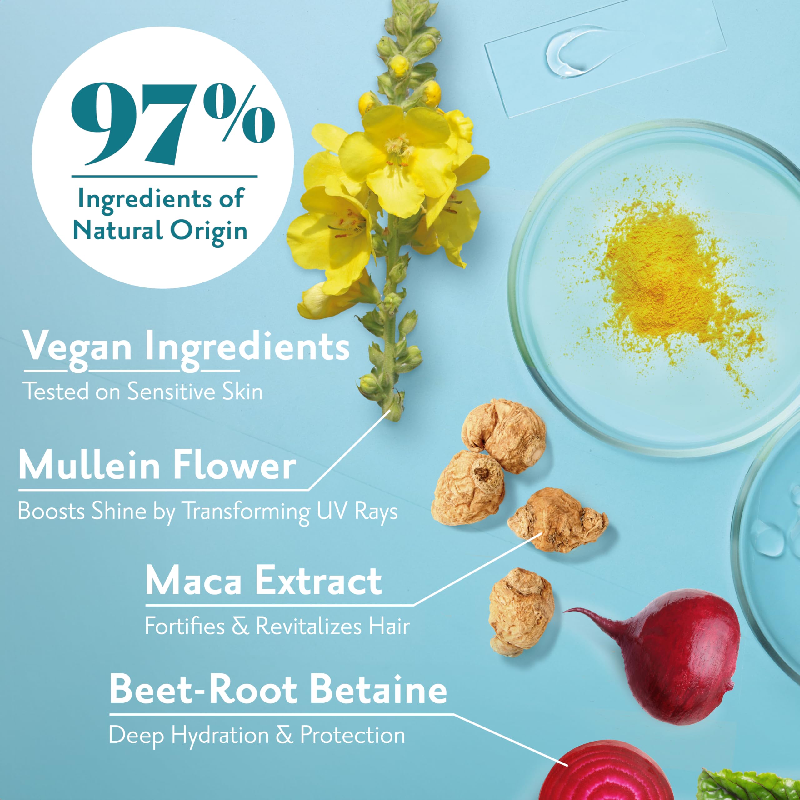 Herbatint Hydrate Shampoing, maca — renforcement et protection
