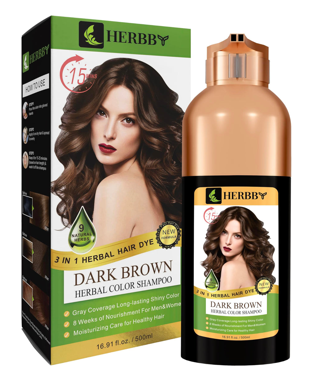 HERBBY Tous types de cheveux – adapté pour femmes et hommes