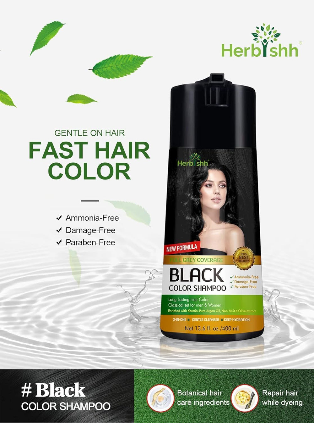 Herbishh huile d'Argan naturelle et ingrédients nourrissants pour hydratation profonde.