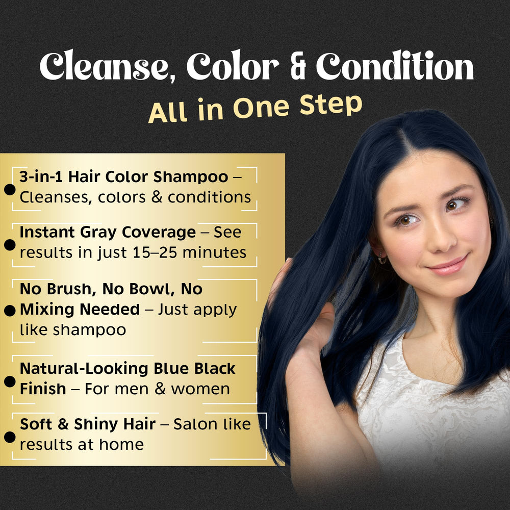 Herbishh Color Shampoo – mousse légère couvrant bien les cheveux gris.