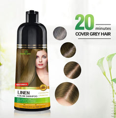 Herbishh colorant cheveux gris rapide, application 5 à 10 minutes sans fumée.