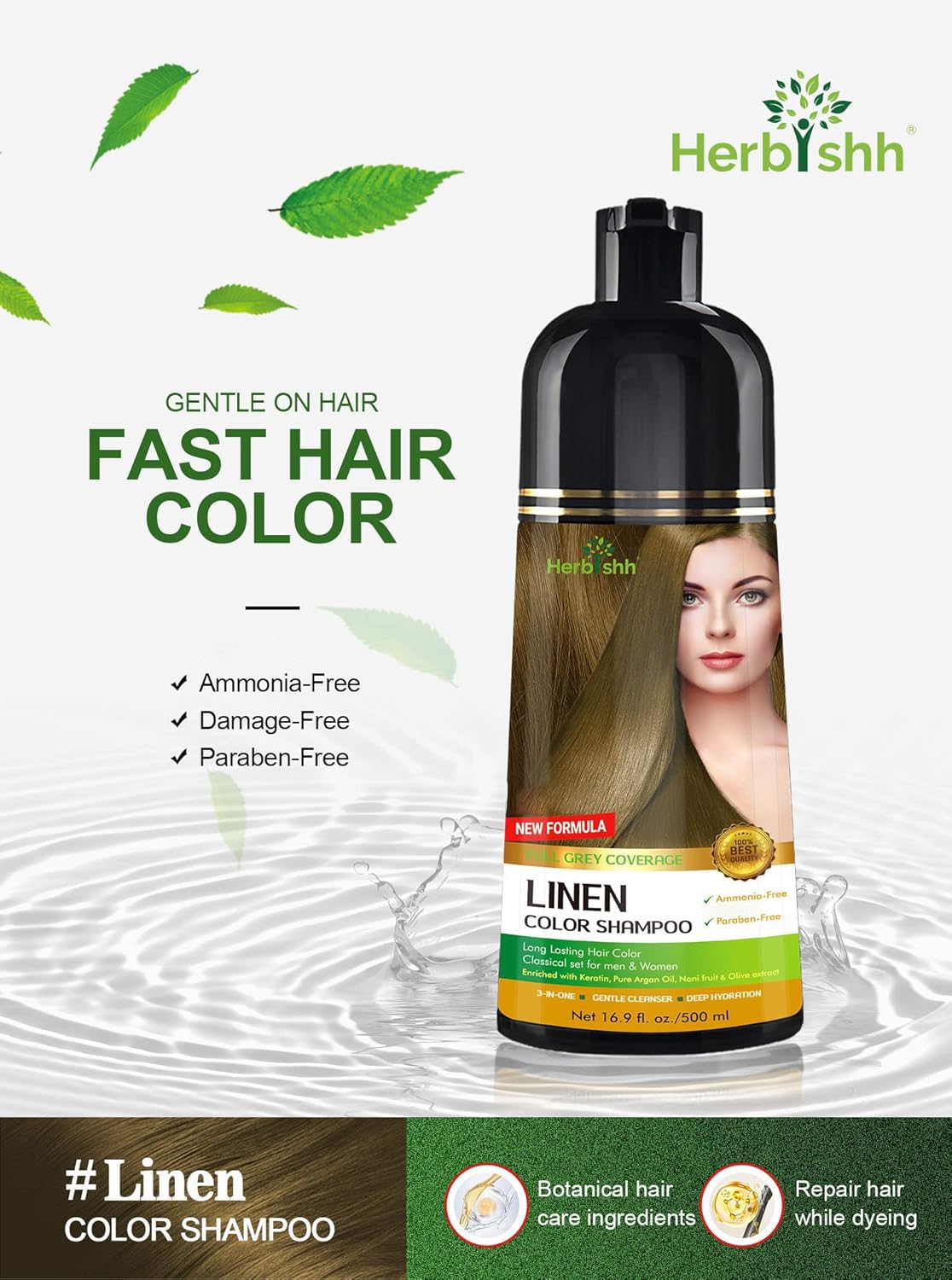 Herbishh huile d'argan pour hydrater et protéger les longueurs.